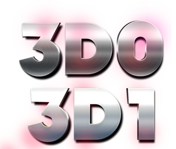 3D立体标题海报必备字体