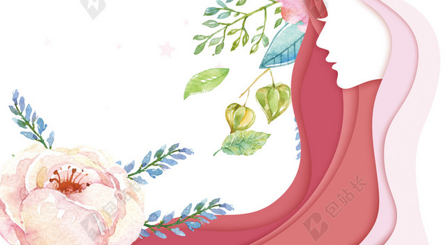 38妇女节女神节海报背景