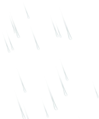 下雨素材