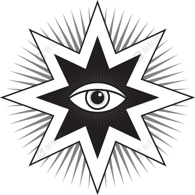 所有看到的眼睛 眼 符号 迹象 金字塔 光照派 看到 宗教