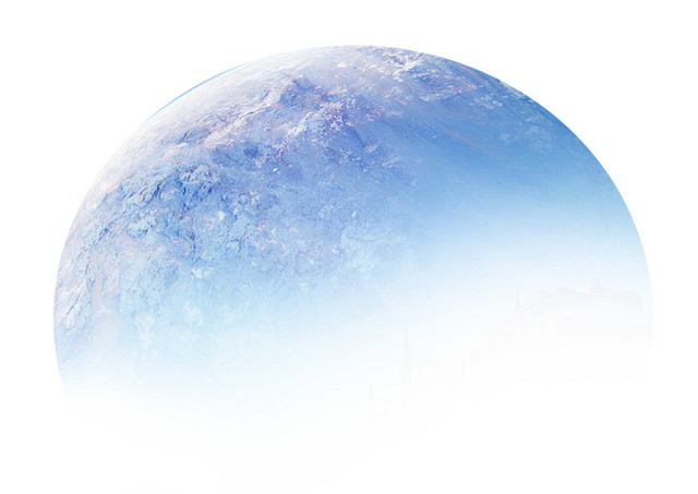 梦幻星空月食素材