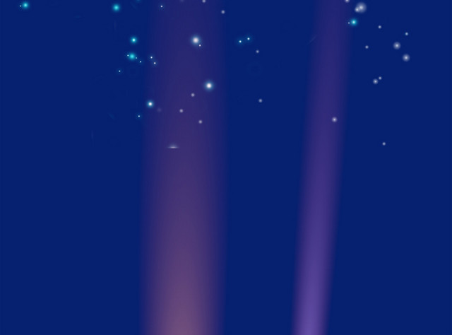 深蓝色星光背景