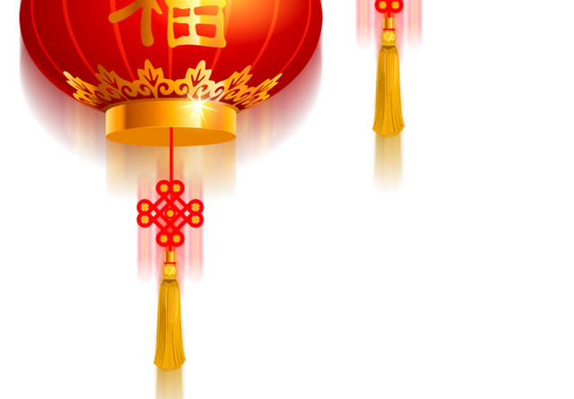 喜庆装饰灯笼素材