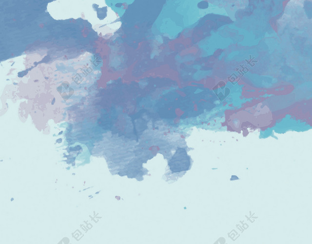 水彩海报背景