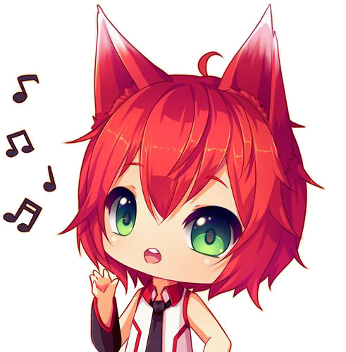猫耳背心萌少女