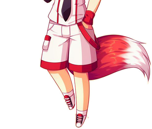 猫耳背心萌少女