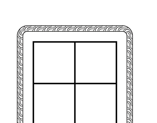 田字边框