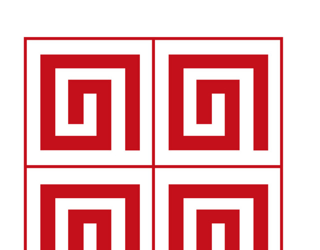 传统田字边框