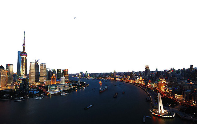 海城市夜景