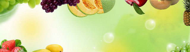 电商淘宝水果背景BANNER