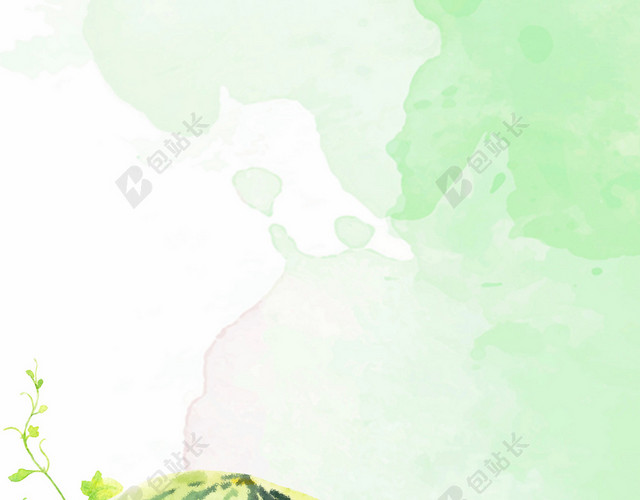 夏日大暑清凉西瓜
