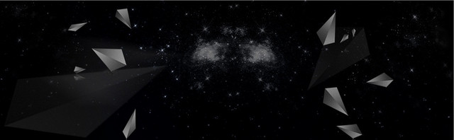 淘宝黑色炫酷星空 大气BANNER