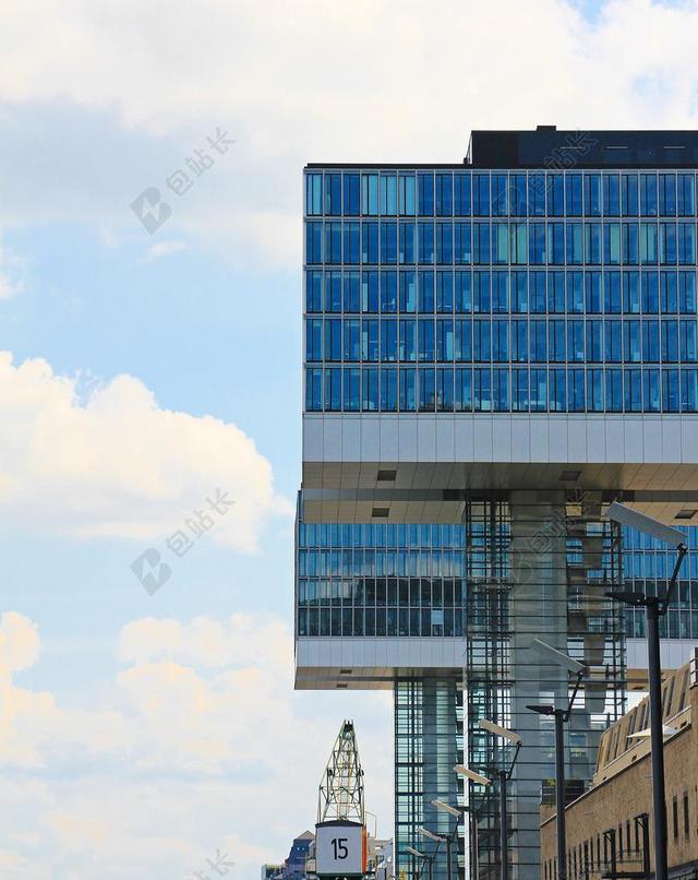 起重机的家园 架构 科隆 现代 建设 玻璃窗口 现代建筑 院