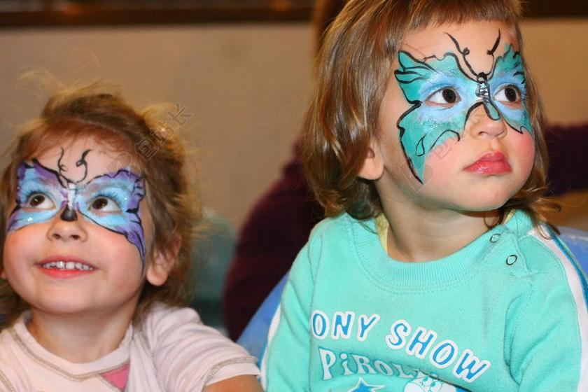 孩子们 人 嘉年华 口罩 眼睛 女孩 婴儿 很好 可爱