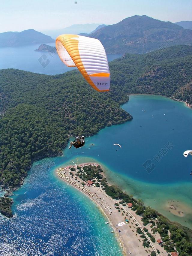 滑翔伞 降落伞 天空 空气 自由 冒险 极端 运动 活动