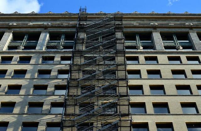 火灾逃生 出火 转义 火 出口 建设 外墙 砖 疏散 安全