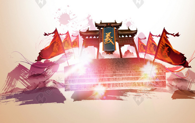 汽车海报背景素材