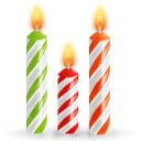 生日蜡烛蜡烛CAKEICONS