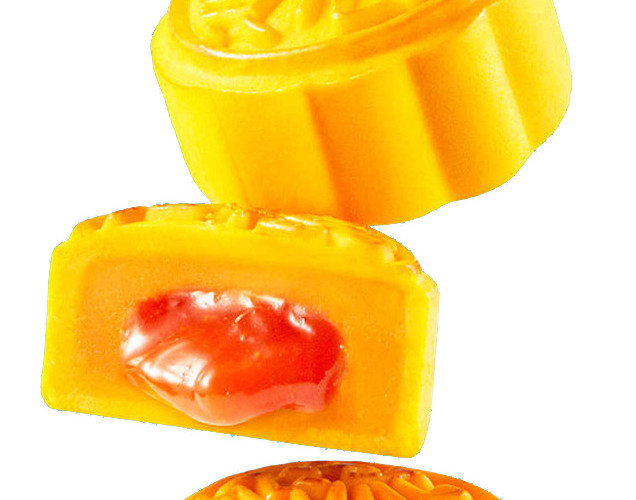 中秋节奶黄月饼促销