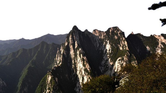 陕西华山风景图片四
