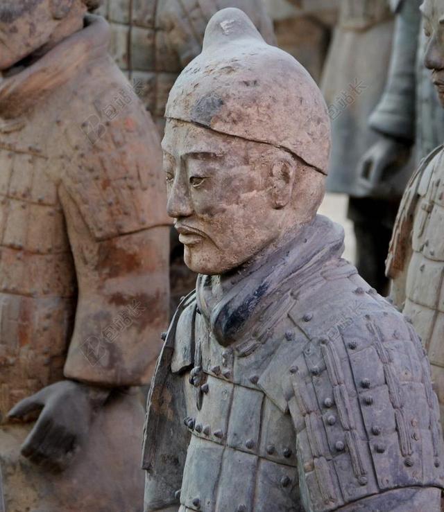 兵马俑 中国 西安 士兵 雕像 隐藏