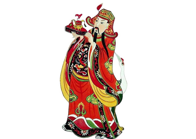 灶王爷年画