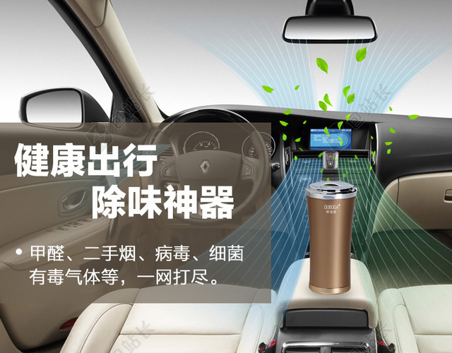 车载空气净化器主图