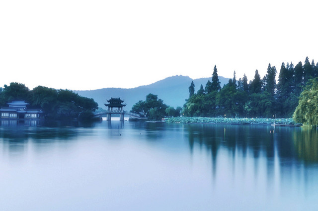 旅游景区曲院风荷