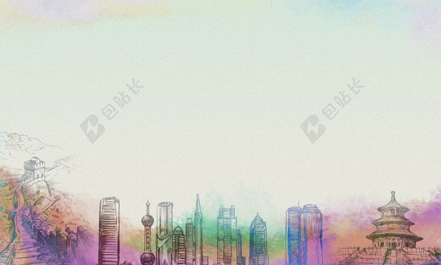 好看的排版单页背景图