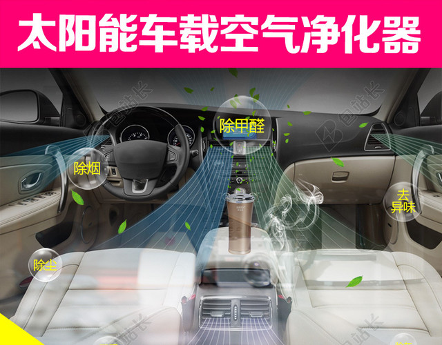汽车净化器促销主图