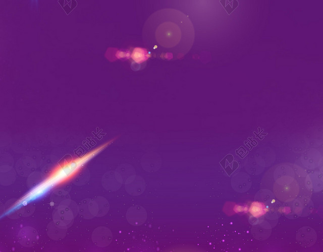 三八妇女节浪漫梦幻烟火紫色H5背景