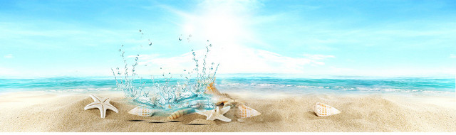 护肤品水滴飞溅背景BANNER