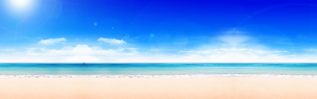 水波海边风光背景