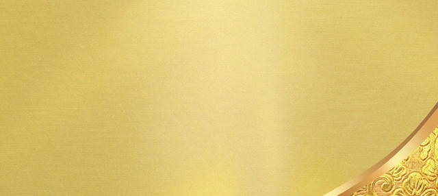 金色奢华质感花纹名片背景BANNER