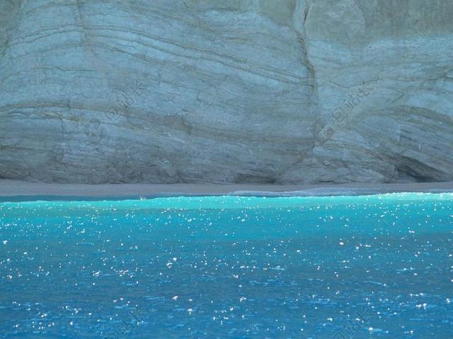 水 海 岩石 微光 绿松石 光 颜色