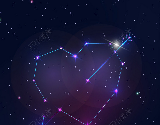 星空中的浪漫心座H5