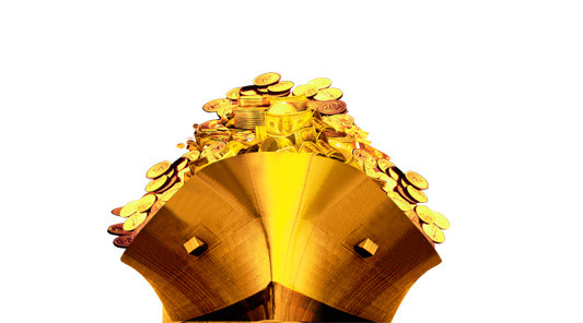 金色的船