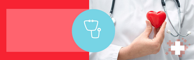 医生爱心医疗海报背景BANNER