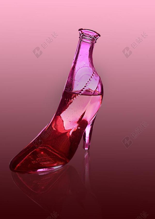 瓶 红色 鞋 灰姑娘 酒 课程 指示灯闪烁 设计 颜色 响