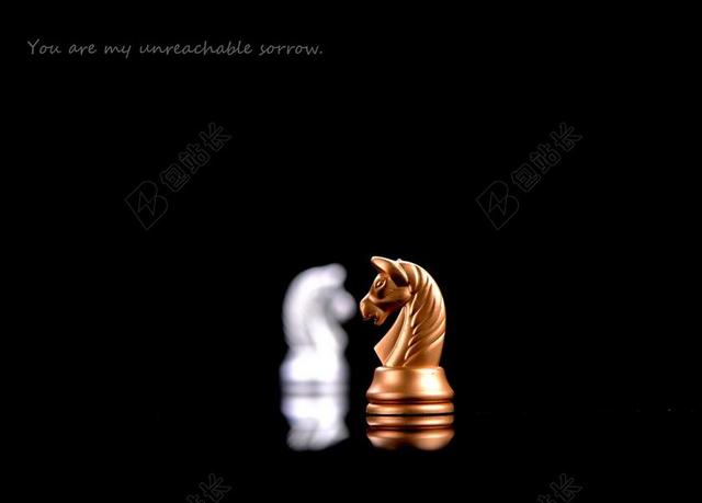 白橙广告简约跳棋子面对面宣传背景图片