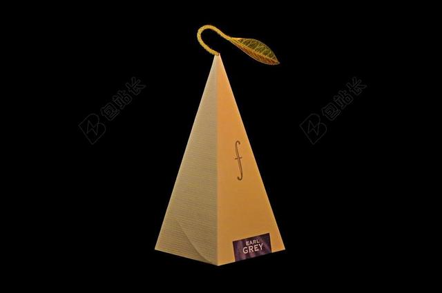 黄色广告简约茶叶包装盒宣传背景图片