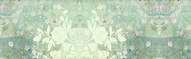 清新古典花纹背景BANNER