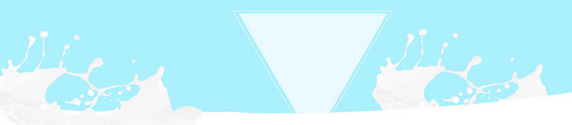 电商牛奶乳制品几何多边形背景BANNER