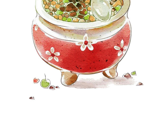 手绘植物