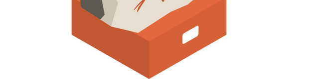 矢量卡通扁平化石碑