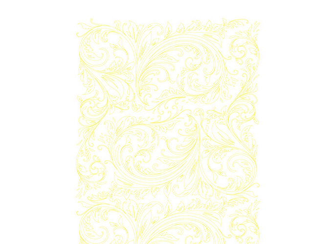 金色花纹简约授权书底纹矢量素材