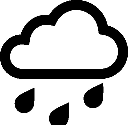 雨天气图标