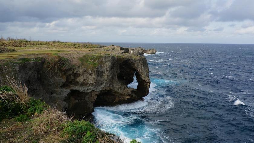 万座钼 克里夫 海滩 冲绳县