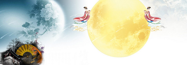 中秋节BANNER创意设计