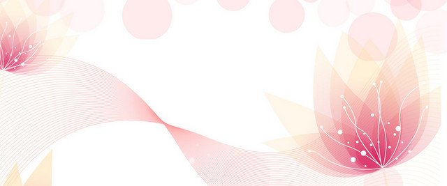 温馨粉色花纹电视墙壁纸背景BANNER